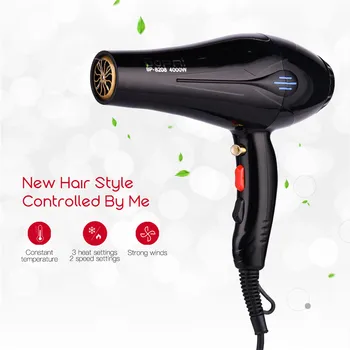 

4000W Professional Salon Tools Hair Dryer Negative Ion Blow Dryer Fast Heating Electric Hair Dryers Hot and Cold Wind Air Dryers