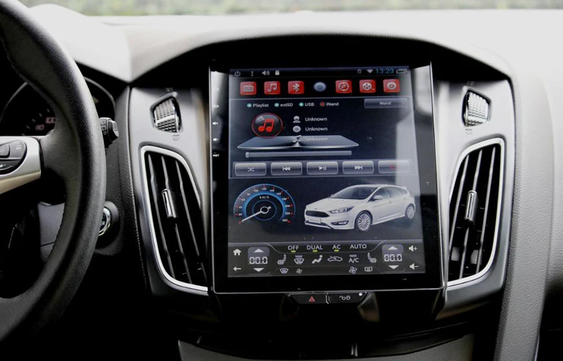 KA 10.4inch ford focus3 radio tesla dvd 1107