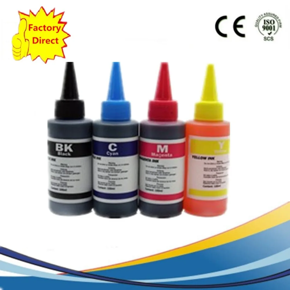 

free Shipping Printer Ink for Inkjet Printer Ink Best Refill Cartridge Universal Dye Ink