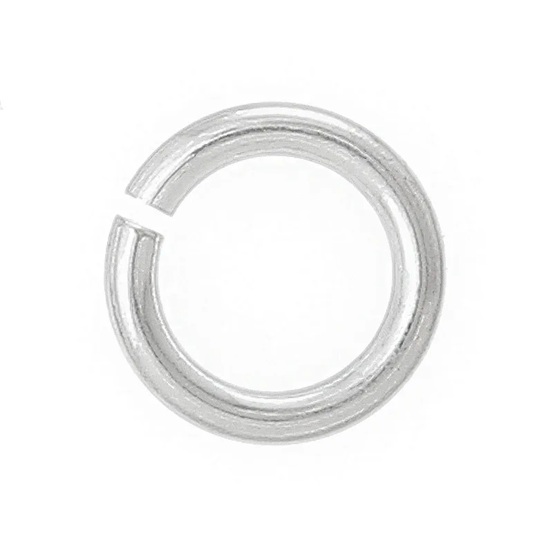 

Hole 3mm Open Jump Rings 925 Sterling Silver Connector For Jewelry Making DIY Accessories Findings And Components 10PCs New