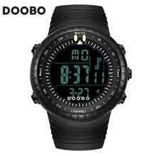 DOOBO Luxury Brand Mens Sports Watches Dive 50m Digital LED Military Watch Men Fashion Casual Electronics