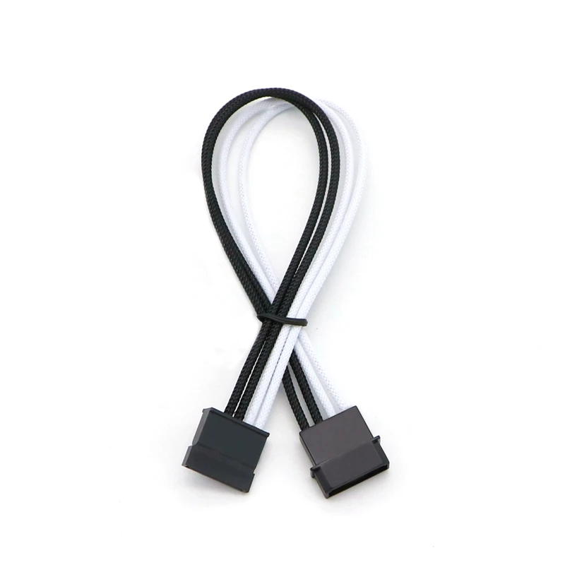 Кабель адаптера питания IDE Molex 4Pin к Sata с разноцветными рукавами UL 1007
