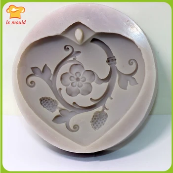 

LXYY The new vines Aromatherapy silicone mold soap mold vines