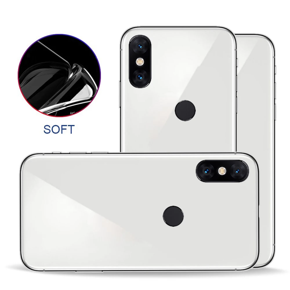 Подходит для Xiaomi redrice note5 (внутренний) прозрачная и простая защитная задняя крышка