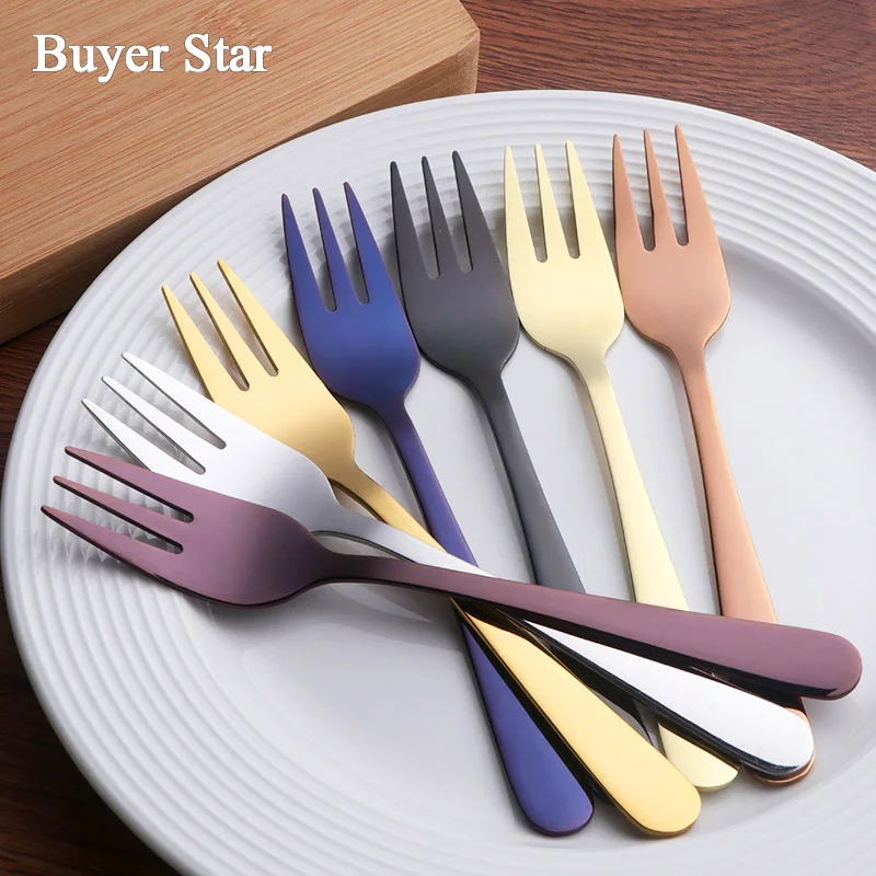 

Buyer Star 18/10 Stainless Steel Dinner Fork 5.6-Inch Set of 12-Piece Mirror Polished Flatware Utensils Great Salad Silver Forks