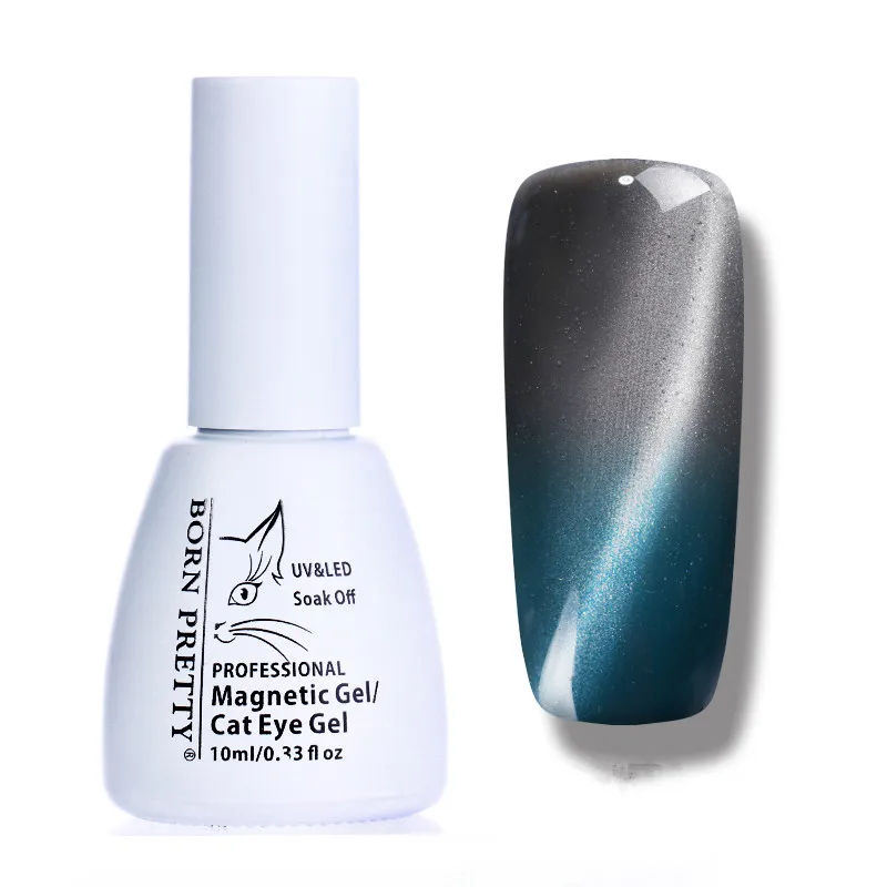 BORN PRETTY Thermal Cat Eye Gel Polish Temperature Color