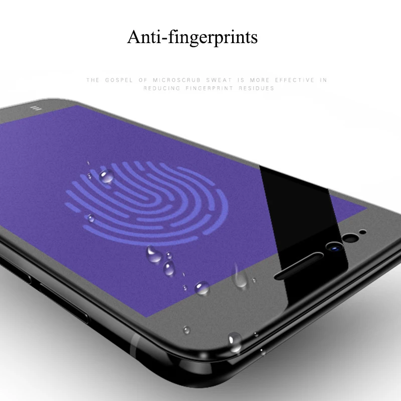 Mi croData Xiaomi mi 6 5X A1 глобальная версия 3D полное покрытие матовое Закаленное стекло Защитная пленка для экрана красный mi Note 4X Note4