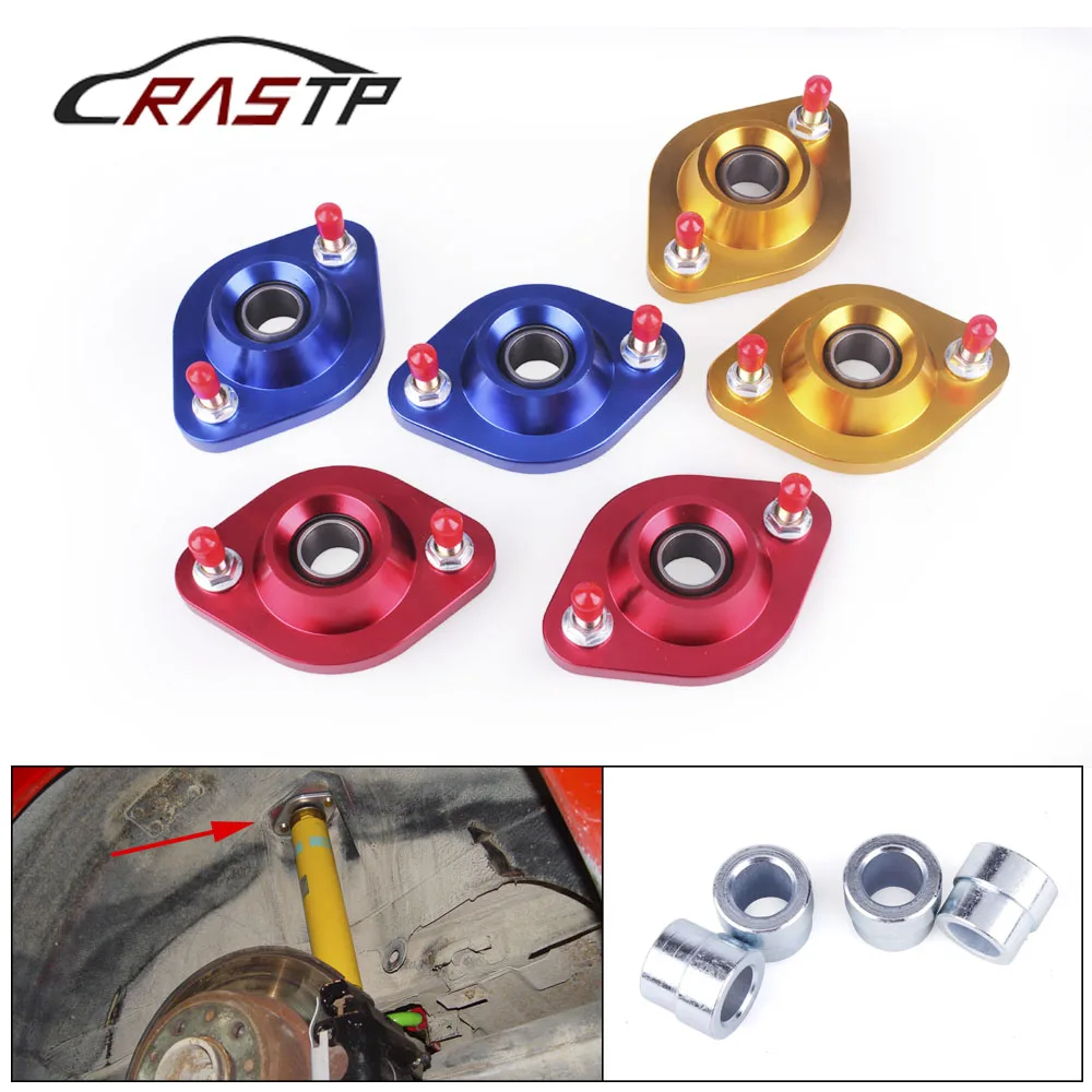 Adjustable Camber Plates For BMW E36 3 Series Z3 Caster Top Mount Suspension