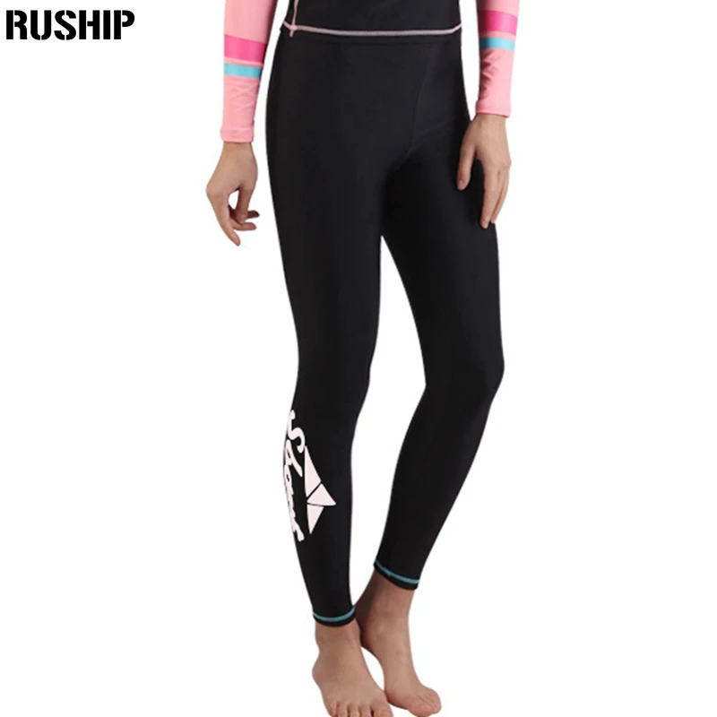 SBART Wome Surf Top, длинные штаны для дайвинга, купальный гидрокостюм солнцезащитный для плавания, длинные брюки для плавания, Пляжные штаны, для серфинга, для плавания