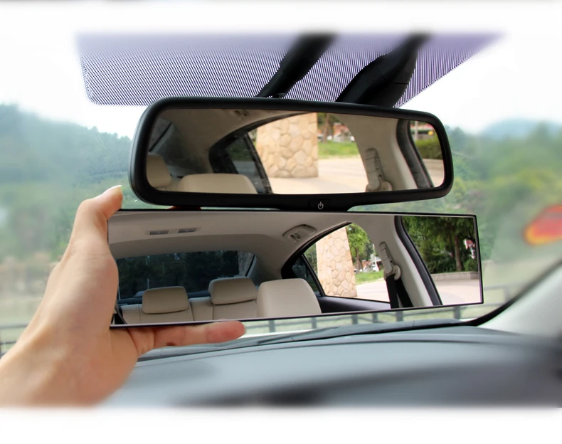300 мм зеркало заднего вида с автоматическим защитой и панорамным углом обзора