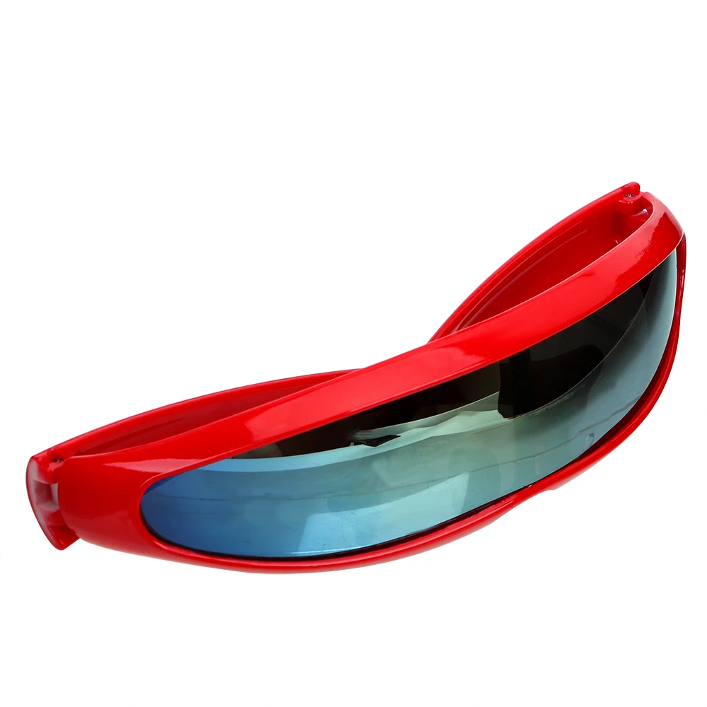 Очки для вождения автомобиля анти песок ветер очки UV400 защита мото велосипед HD видения очки унисекс солнцезащитные очки - Название цвета: Red Frame