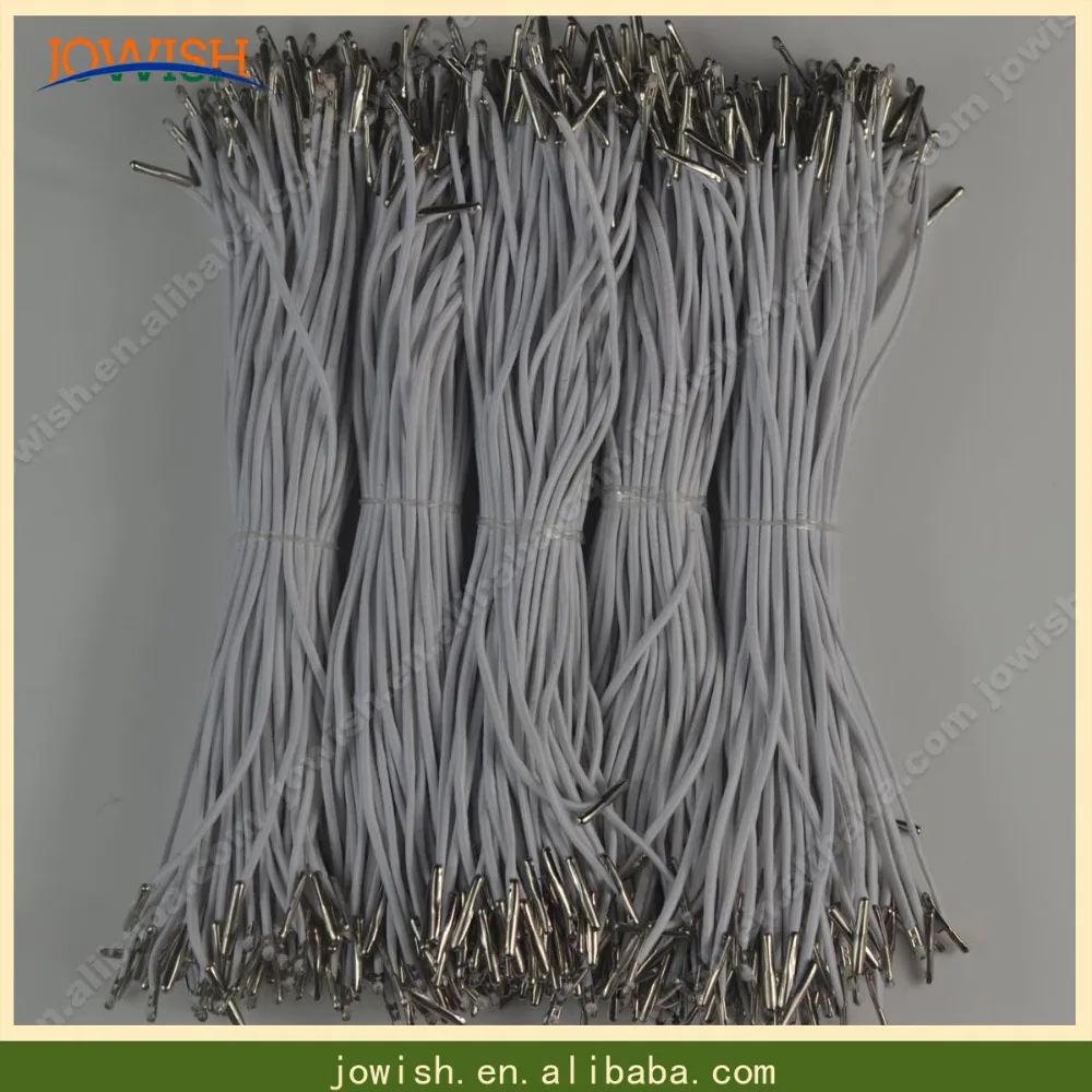 

Wholesales 2mm White elastic string, elastic cord with metal barbs string on costume masks Christmas Accessories