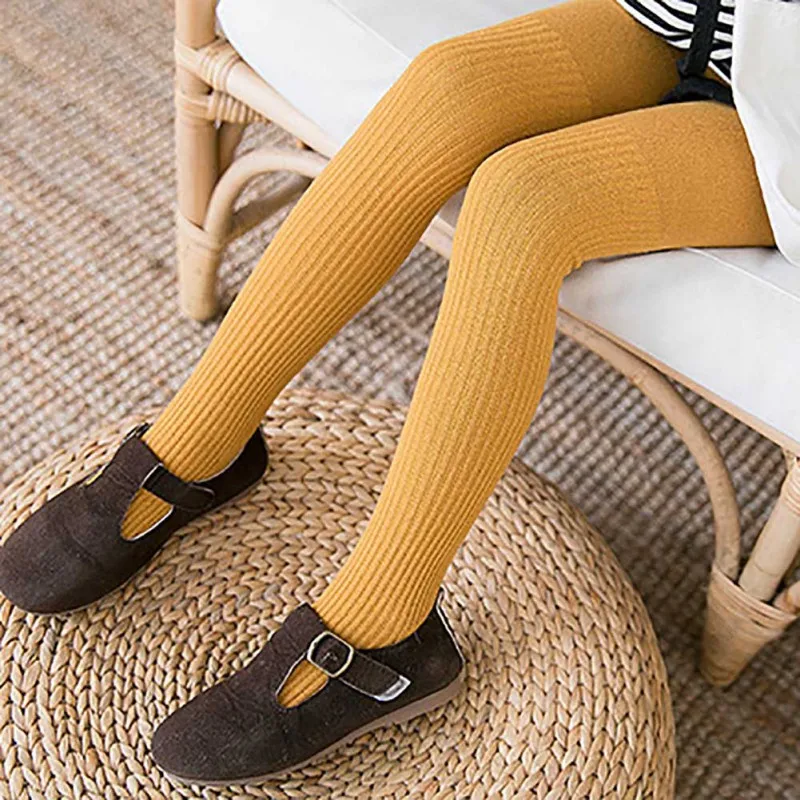 

Baby Pantyhose Knitted Stockings Autumn Winter Warm Tights Cotton Toddlers Clothing