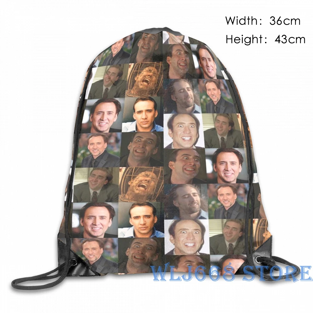 Забавные сумки на плечо с графическим принтом для женщин Nicolas Cage(2) рюкзак на одно плечо для путешествий для мужчин спортивная сумка