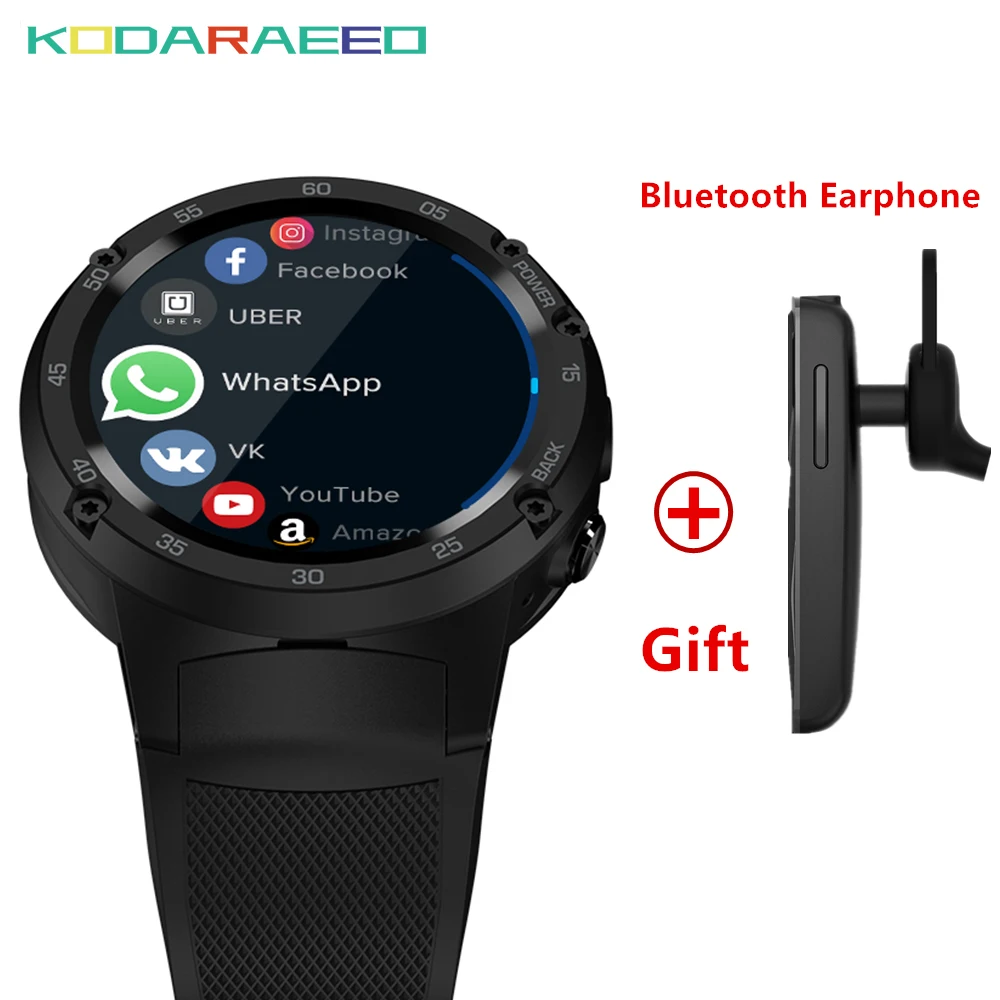 Smart watch Android 7.0 MTK6737 Quad Core 1GB+16GB 5MP Camera 580mAh 4G/3G/2G Data Call SmartWatch Phone Men fashion 2018 Smart watch Android 7.0 MTK6737 Quad Core 1GB+16GB 5MP Camera 580mAh 4G/3G/2G Data Call SmartWatch Phone Men fashion 2018