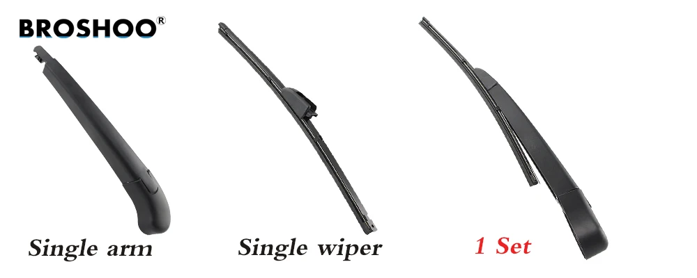 Car Wiper Blade Rear Back Window Windscreen Windshield Wipers Auto Accessories For KIA K3S Hatchback 335mm 2014 Onwards best wiper blades
