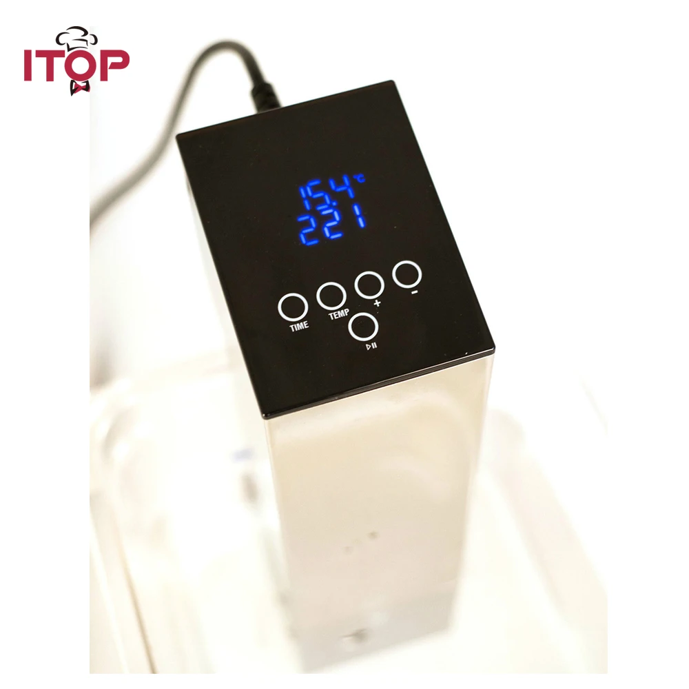 Погружной циркулятор ITOP Sous Vide точная мультиварка кухонный комбайн с вилкой