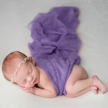 Реквизит для фотосъемки новорожденных аксессуары для упаковки фотосессии защитное одеяло для студийной фотосъемки ребенка пеленать мягкий стрейч обертывание s для новорожденных