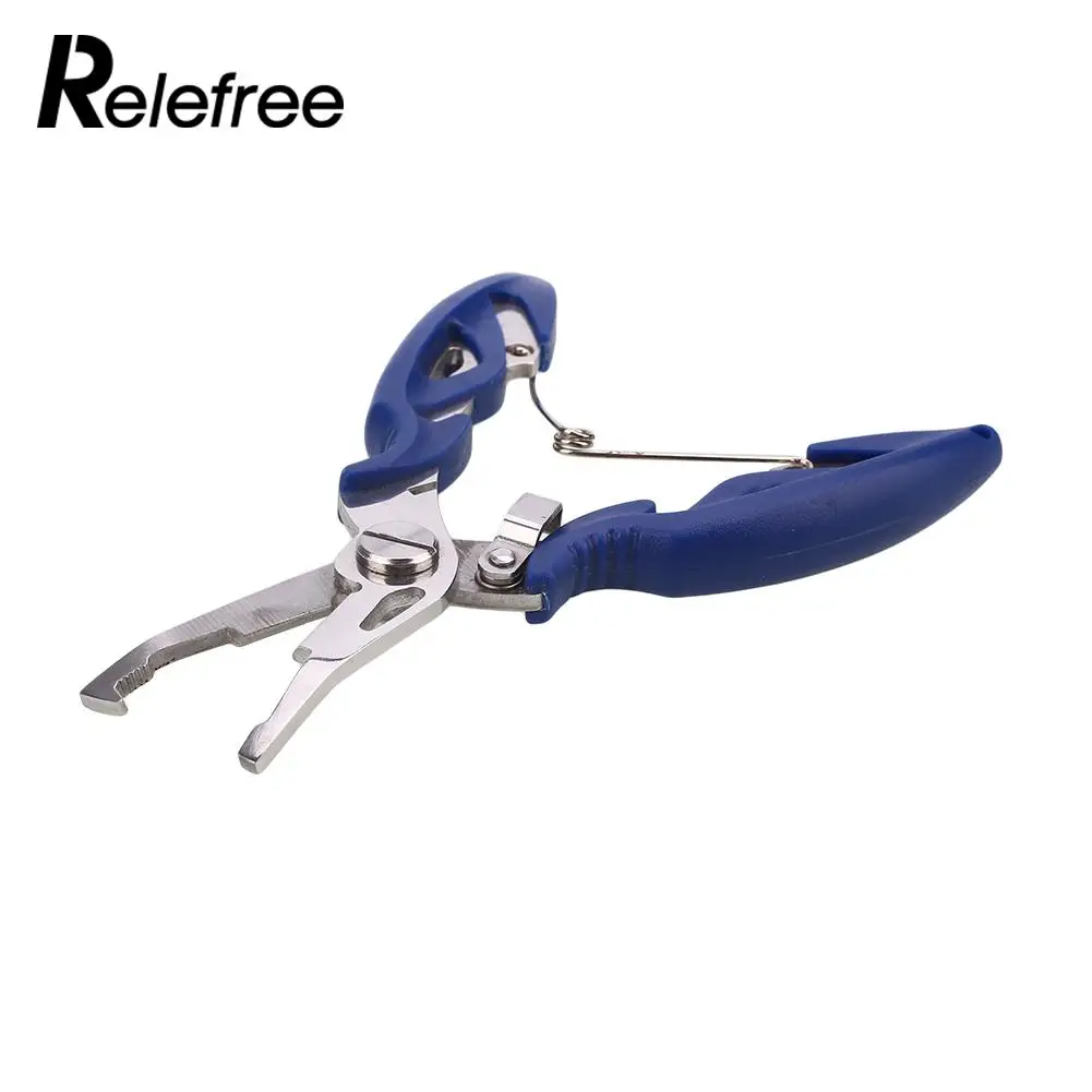 

Fishing Plier Scissors Lure Hook Remover Stainless Steel Multifunctional