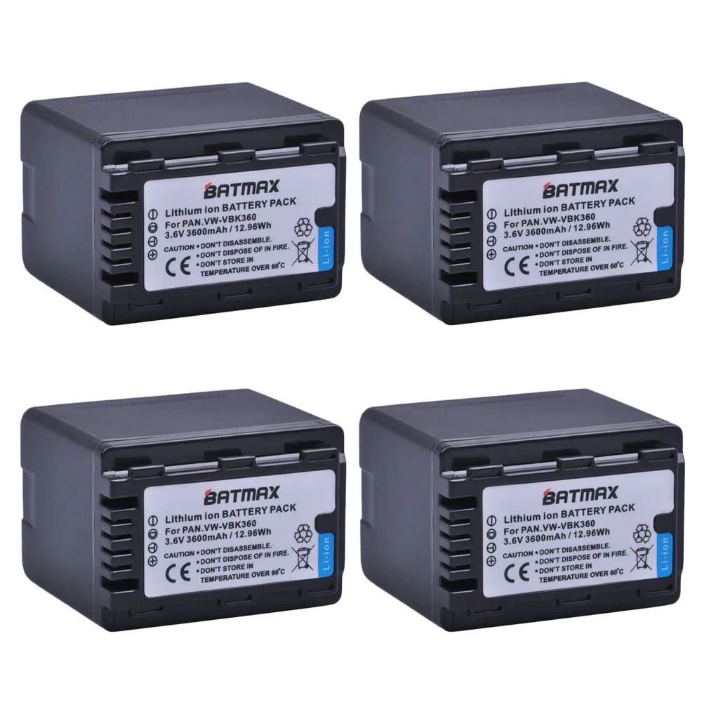 Preise 1 Pc 3600 mAh VW VBK360, VBK360 Batterie für Panasonic HC V10, HC V100, HC V100M, HC V500, HC V500M, HC V700, HC V700M, HDC HS60