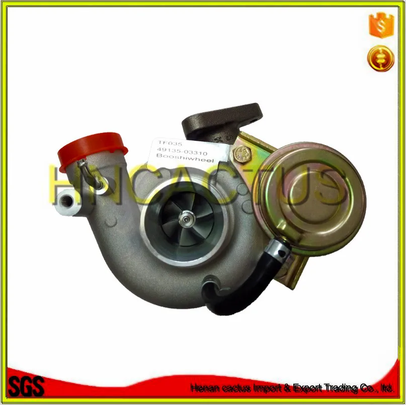 Новая масляным охлаждением Турбокомпрессор TF035 49135-03310 Turbo 4M40 Diesel Двигатели для автомобиля