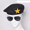 Autumn Winter Wool Felt Berets for Men Women Fashion European US Army Caps British Style Sailor Hats Security Cap for Unisex 5