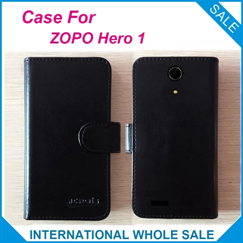 Горячий! Чехол-книжка Hero 1 ZOPO из кожи высокого качества эксклюзивные чехлы-книжки
