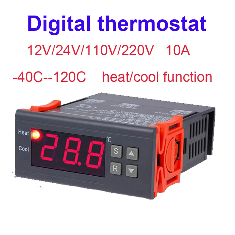 Digital thermostat Temperature controller aquarium thermal regulator