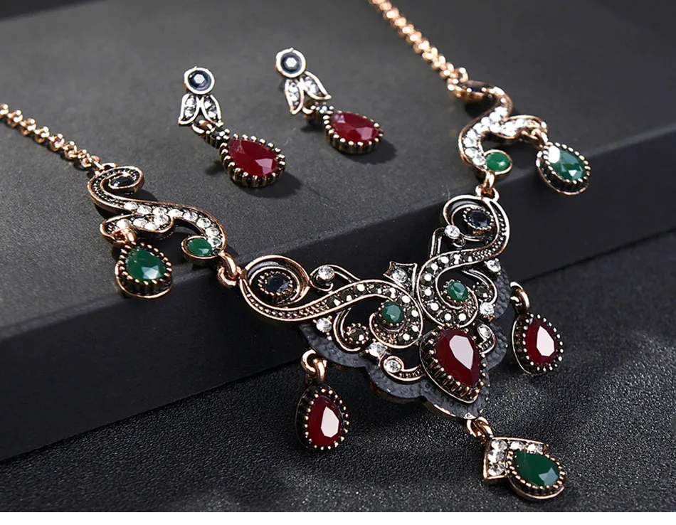 Turkish-Vintage-Jewelry-Sets-Necklace-and-Earrings_05