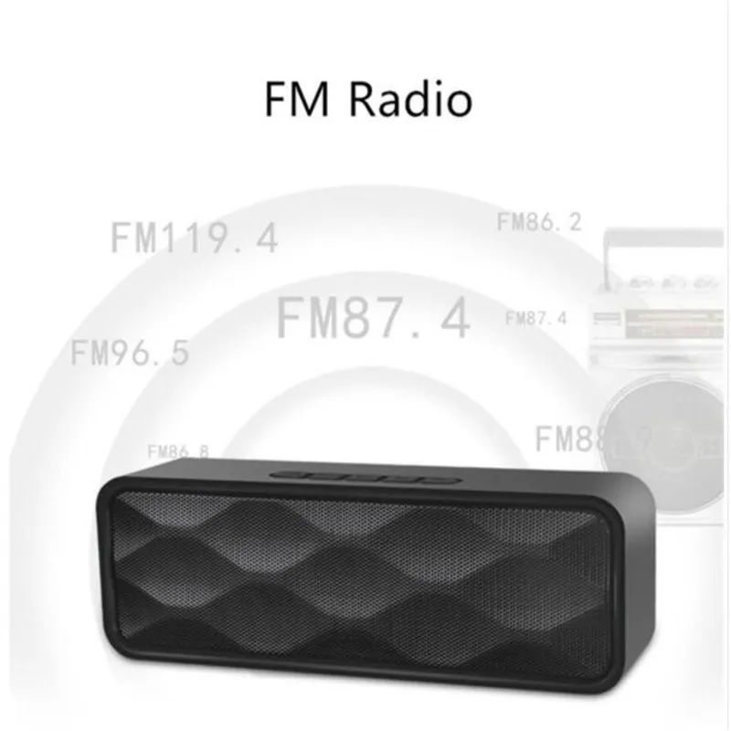 Fu& y bill беспроводные мини Bluetooth портативные динамики на открытом воздухе Hands Free динамик TF карта USB стерео музыкальная звуковая коробка для смартфонов