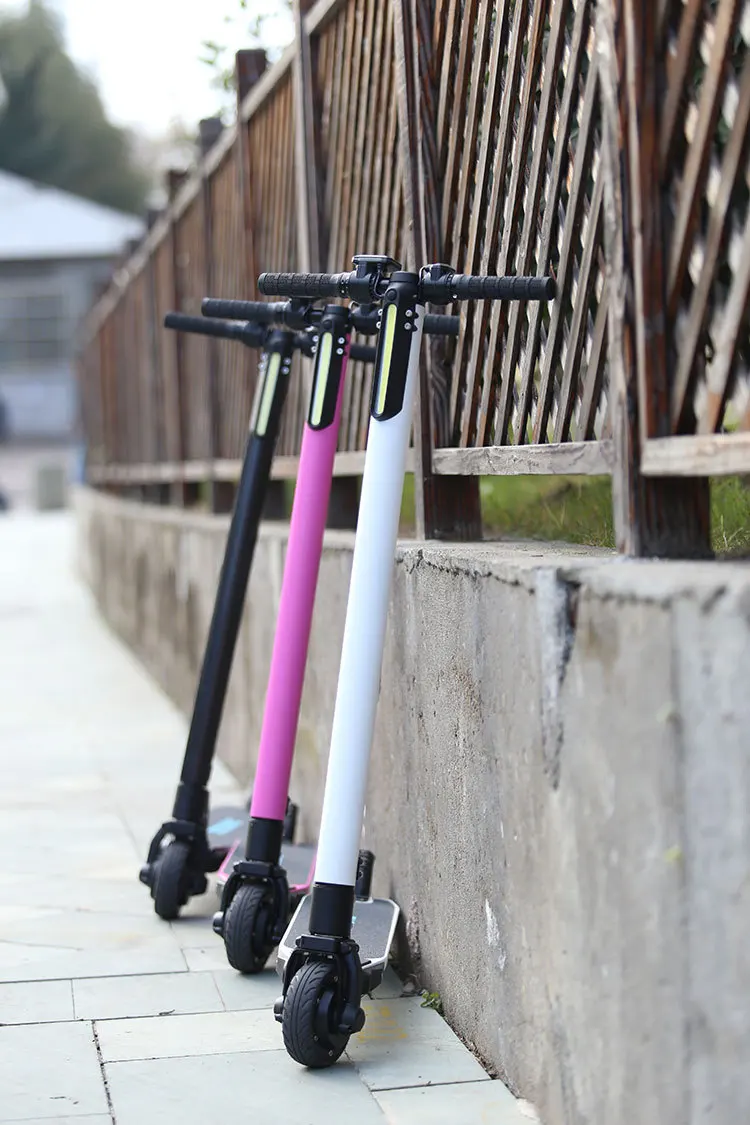 Best Mini Folding Electric Scooter Hoverboard Two Wheel electric skateboard Lithium Battery LED Light E-Bike with CE & ROHS 5