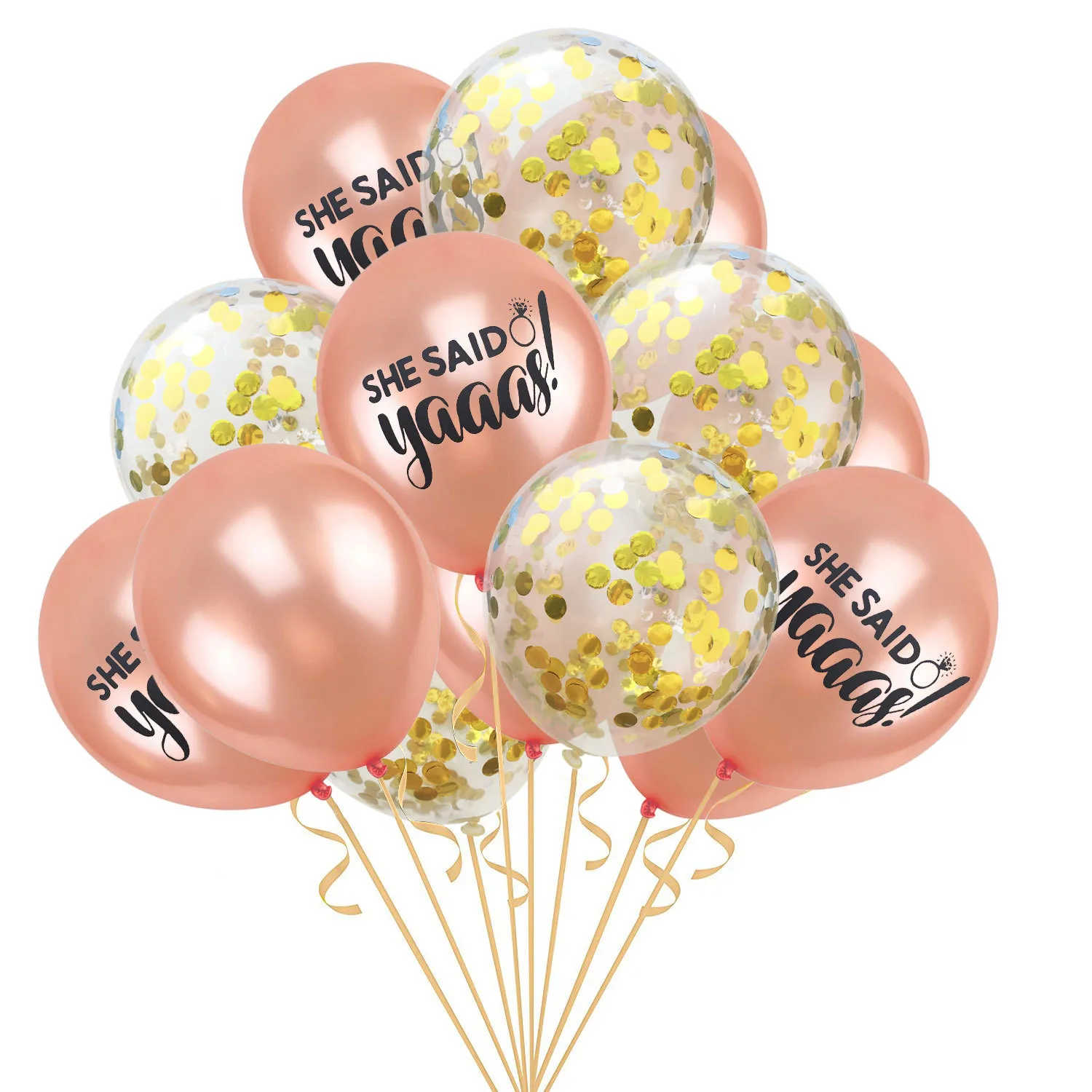 Свадебные украшения 15 шт. 12 дюймов розовый Фламинго Команда Невесты конфетти шары воздушный шар курица вечерние аксессуары для детского душа Декор 15