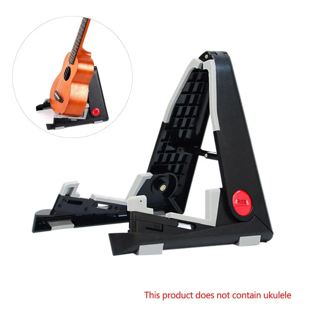 

Portable A-frame Guitar Stand Bracket Metal ABS Mount Holder Rack For Ukulele Violin Guitar Accessories Folding Bracket
