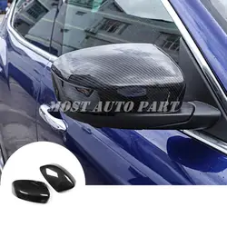 Углеродное волокно стиль зеркало заднего вида Накладка для Maserati Levante 2016-2018