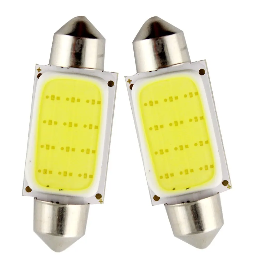 Kebedemm 10PCS DC12V ڵ   COB 31MM/36MM/39MM/42MM ȭƮ ڵ  ǳ   