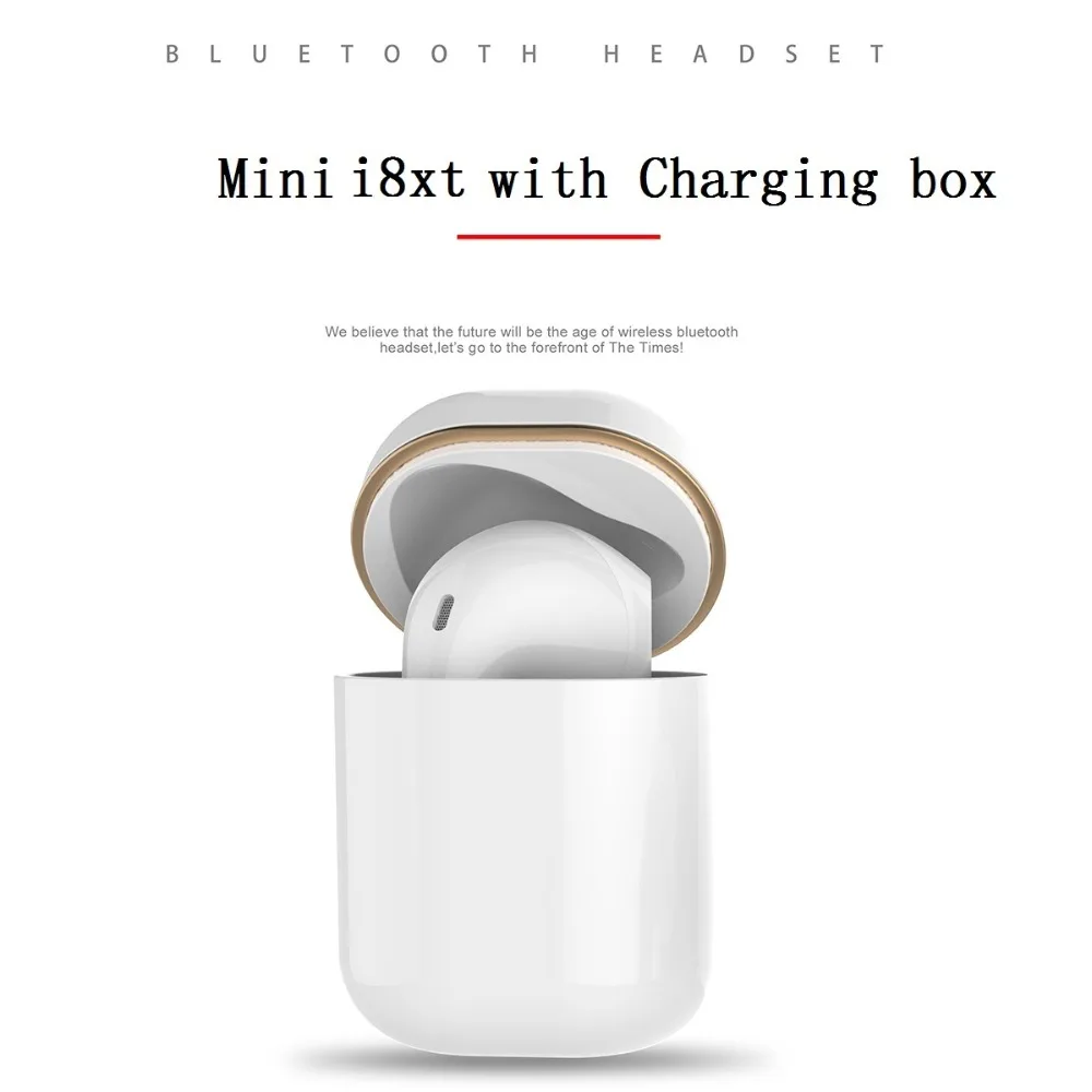 Bluetooth гарнитура Мини i8xt сенсорные стерео беспроводные наушники портативные вкладыши совместимы с андроидами iPhone microsoft Saipan