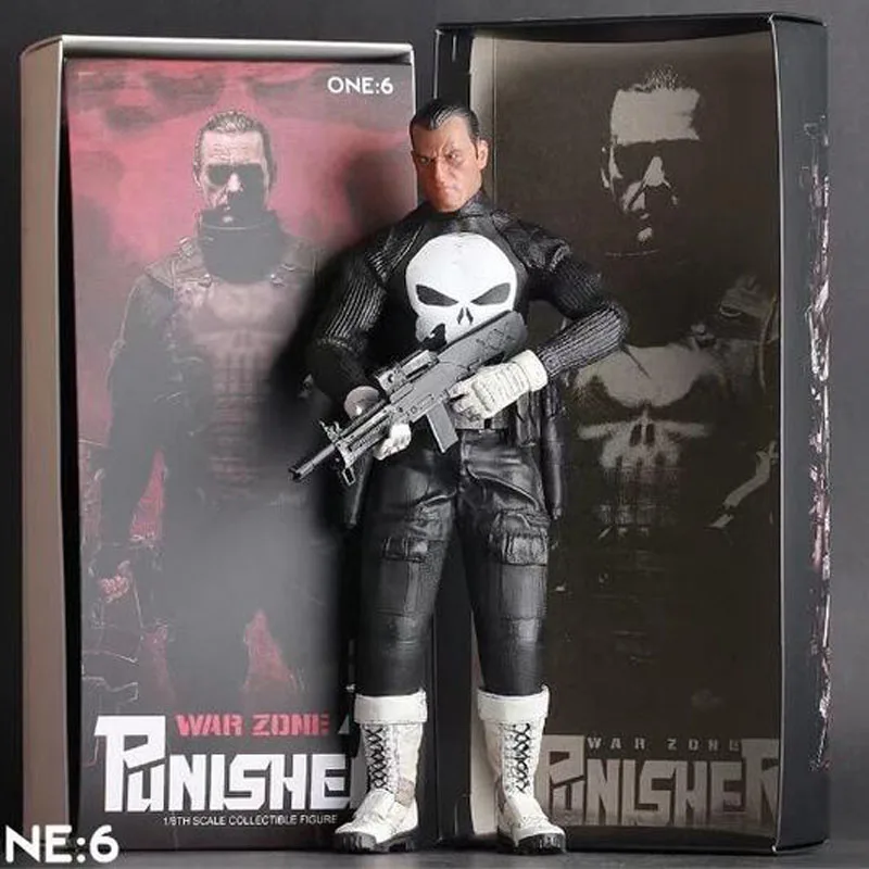 

Punisher Frank Castle 1/6th Scale PVC Collectible Figure Model Toy 12" 30cm