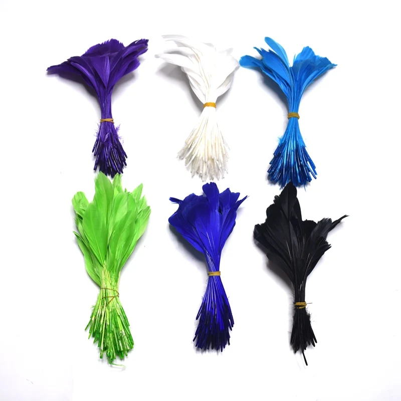 

wholesale 20-100pcs practical goose wing white feathers 5-7 inch/13-18cm DIY feathers for crafts jewelry accessories feathers