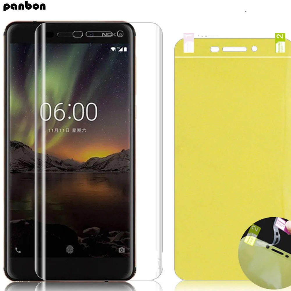 

Hydrogel Film For Nokia 6 6.1 Plus Nano film Explosion-proof Full Coverage cover For Nokia 6 2018 X6 Screen Protector