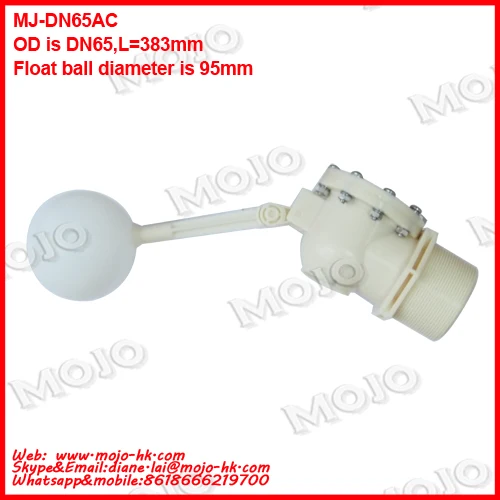 MJ MJ DN65AC industrial float valve ball float switch high pressure