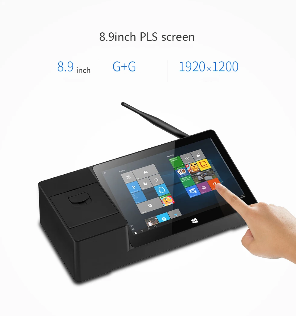 58mm Thermal Printer PIPO X3 Mini PC Win10 Tablet Computer Intel Z8350 Quad Core 8.9inch 1920*1200 2G 32G HDMI Smart Box 4 USB