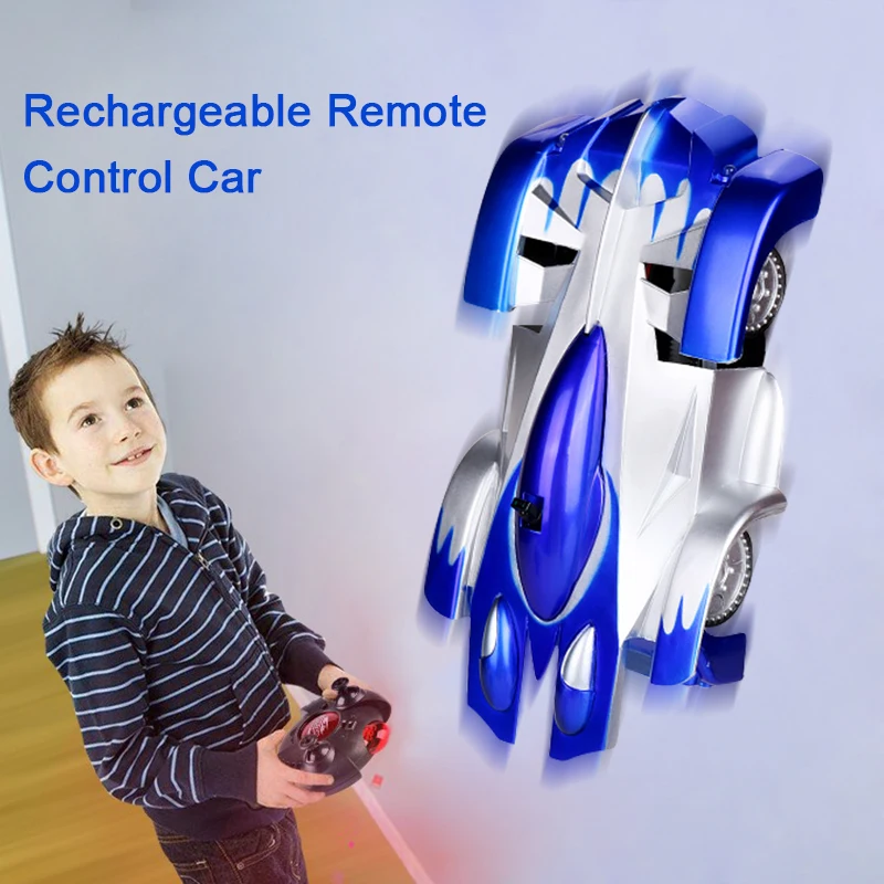 Пульт дистанционного управления Управление RC стена для скалолазания автомобиля с светодиодный свет 360 градусов вращения трюк игрушки для детей потолок гоночный автомобиль электрические игрушки