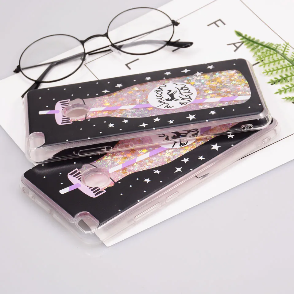Reaoom for Xiaomi Mi Max 2 Case Glitter Dynamic Liquid Colorful Star Quicksand Cute Bottle Unicorn Cover for Xiaomi Mi Max2      (10)