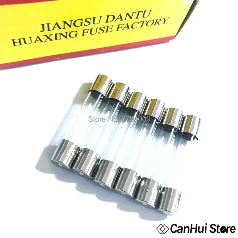 Sourcing Map 250V 7Amp Rapide Rapide Fusion Verre Tube Fusibles 6mm X 30mm 30 Pcs