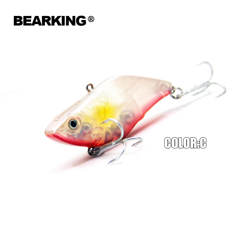 2015 fishing tackle Hot Model 5pcs/lot A+ fishing lures, 5 assorted colors, bearking 70mm 14g, hard baits sinking Free shipping