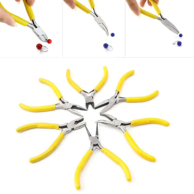 1 шт. ювелирные изделия в поисках бисероплетения инструмент для изготовления плоскогубцы ручной работы кусачки для ремонта инструмент ювелирные изделия плоскогубцы