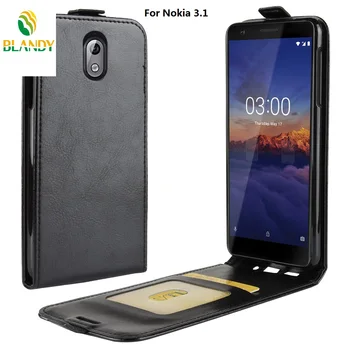 

10pcs/lot For Nokia X6 X5 6.1 5.1 plus flip 64 grain Leather TPU cover case For Nokia 8 scirocco 3310 7 2 1 5.1 3.1 2.1