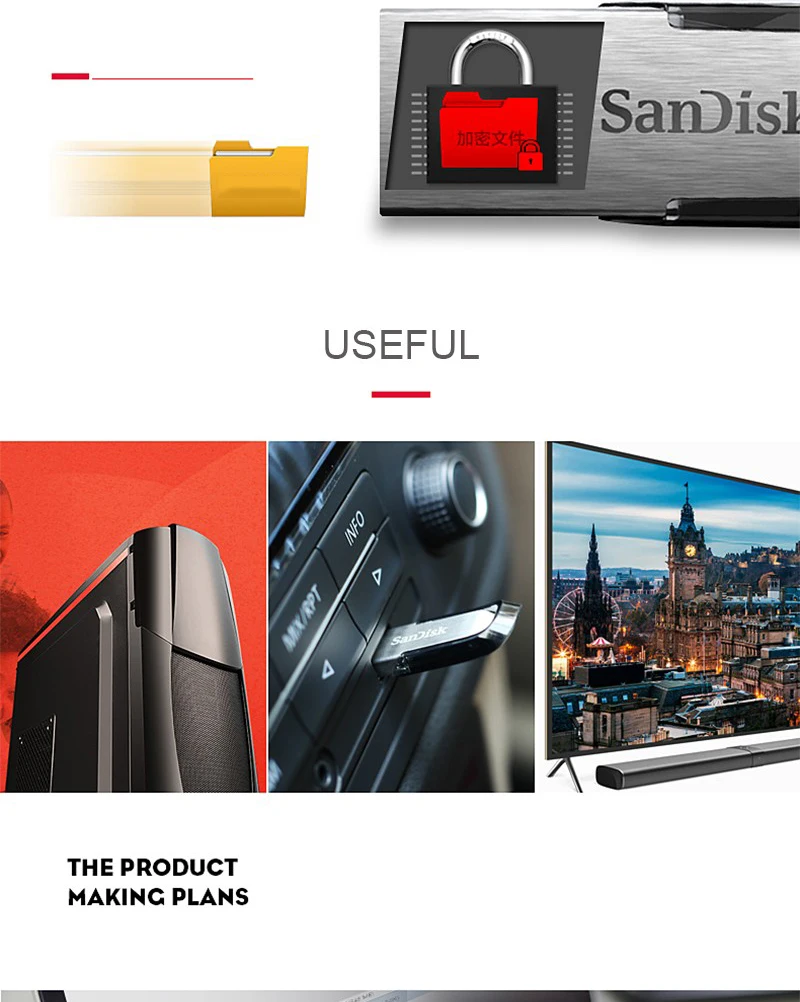 100% Original Genuine SanDisk CZ73 Ultra Flair USB 3.0 Flash Drive 32GB 64GB 128GB Pen Drive 256GB High Speed 16GB Memory Stick 16gb pen drive