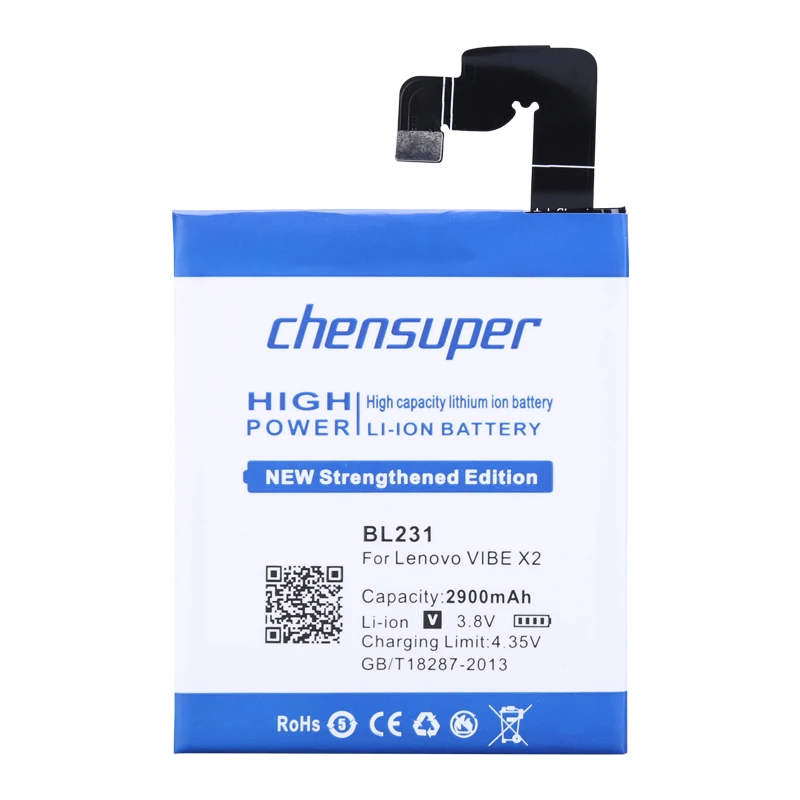 Chensuper 2900mah BL231 батареи для Lenovo VIBE X2 TO CU S90T S90U S90|Аккумуляторы мобильных телефонов| |