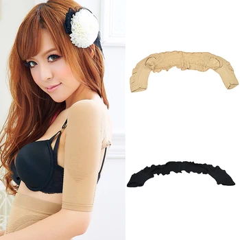

popfeel Women Arm Shaper Chest Brace Support Corset Kyphosis Back Correction Control Slimmer Girdle Body Shaper Elastic Band